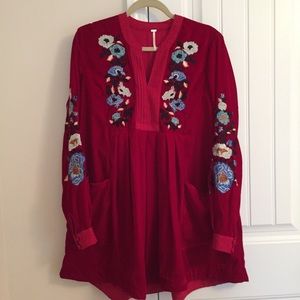 Free People Mia Velvet Dress